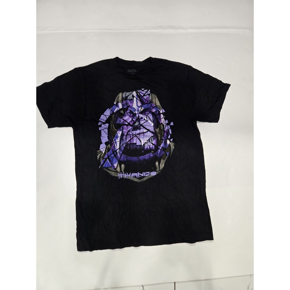 Avengers Thanos‎ Graphic T-Shirt Mens Medium Black Marvel Short Sleeve Tee